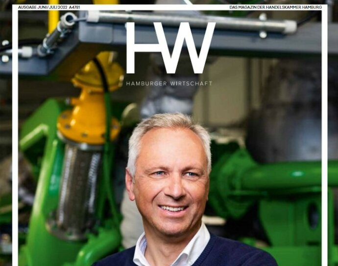 Titelbild HW - Hamburger Wirtschaft Juni/Juli 2022